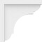 Ekena Millwork Standard Bryant Architectural Grade PVC Bracket, 3 1/2"W x 10"D x 10"H BKTP04X10X10BRY - alternate 2